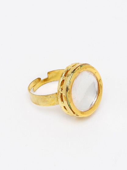 Kundan Ring - Ruby Raang - Distacart