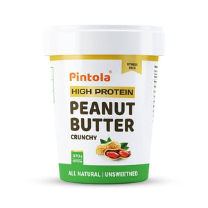 Pintola High Protein Natural Crunchy Peanut Butter - Distacart