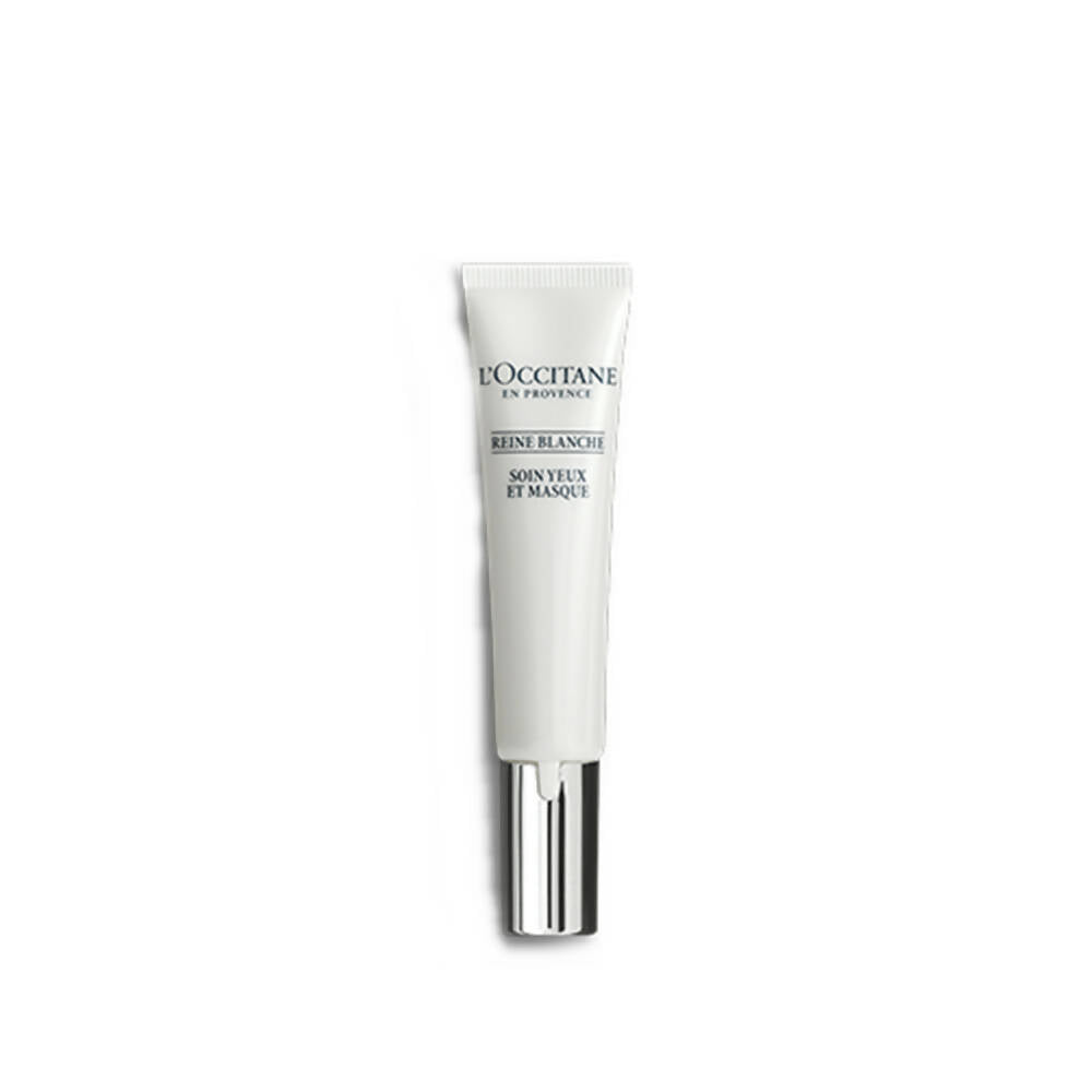 L'Occitane Reine Blanche Illuminating Eye Care & Mask - Distacart