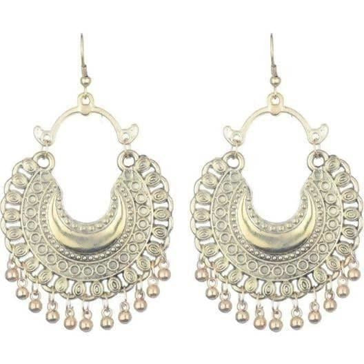 Stylish And Party Wear Silver Earrings