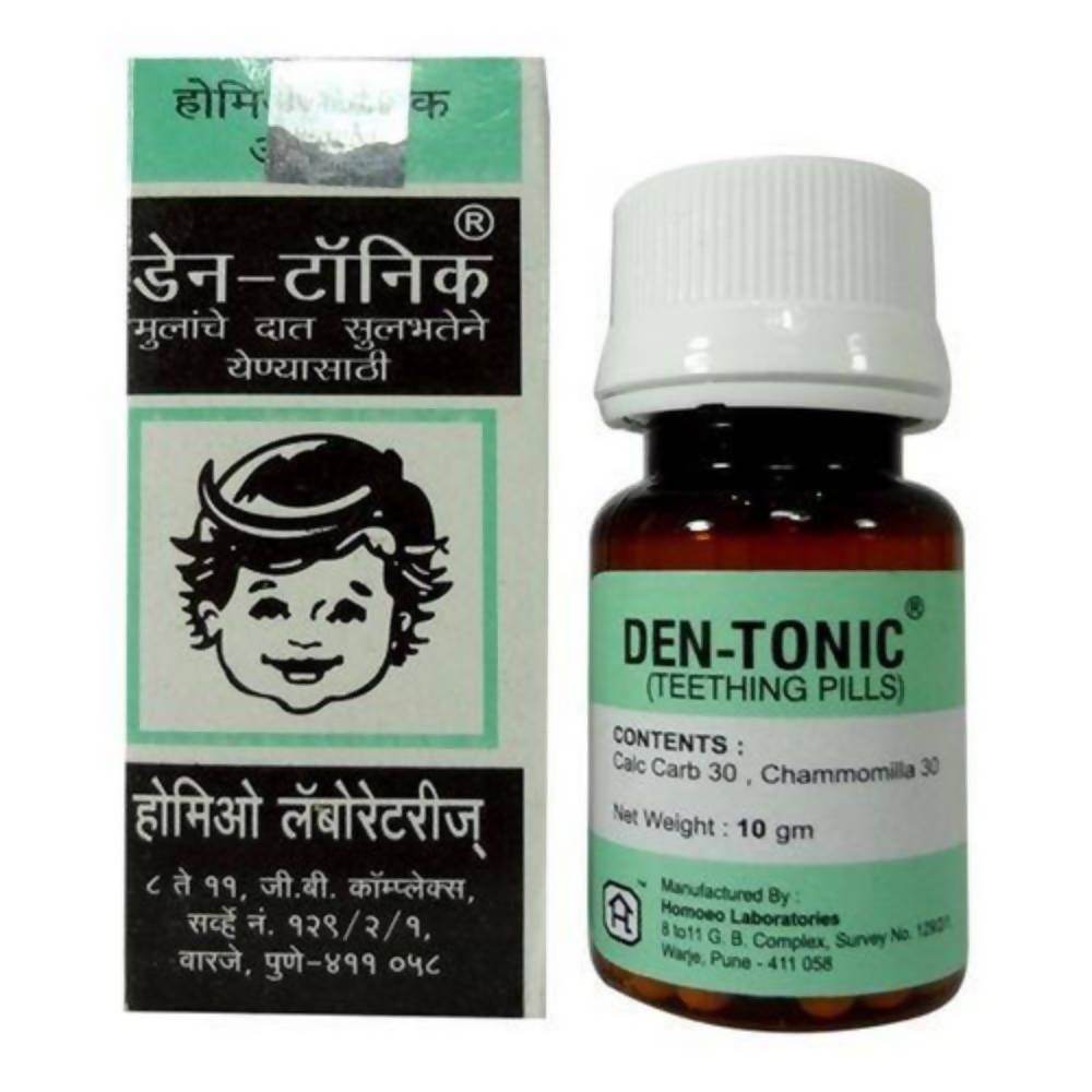 Homoeo Laboratories Den-Tonic Teething Pills - Distacart