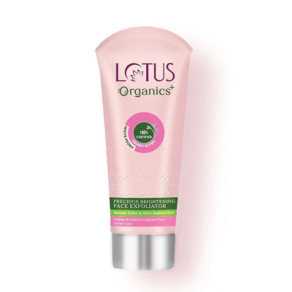 Lotus Organics+ Precious Brightening Face Exfoliator