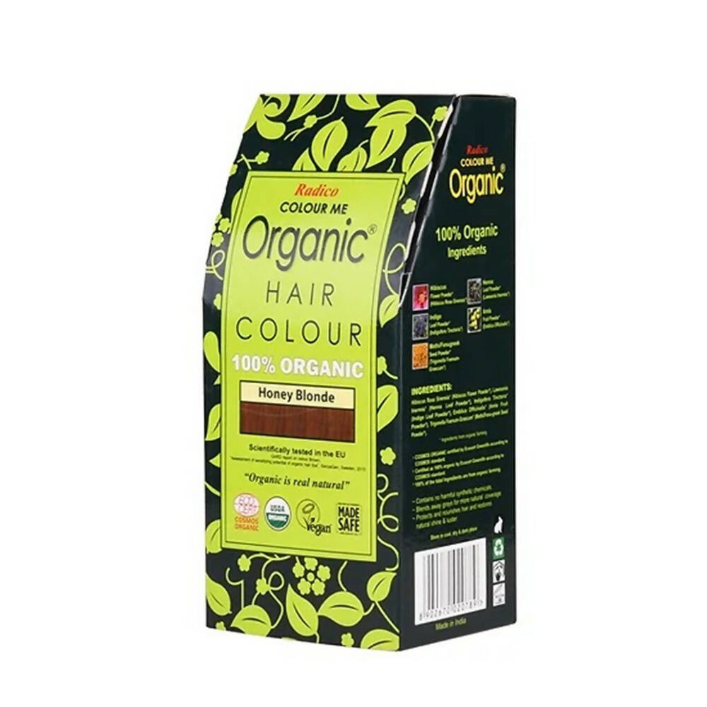 Radico Organic Hair Colour-Honey Blonde - Distacart