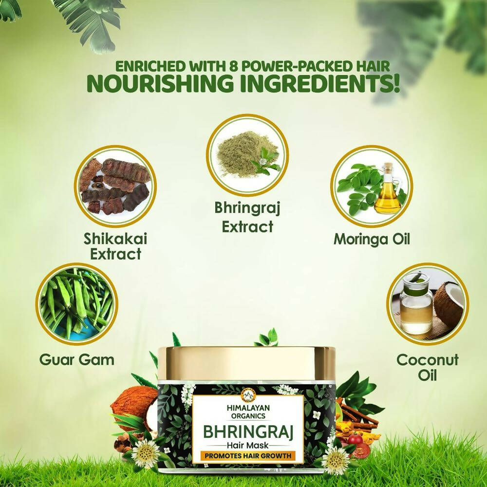 Himalayan Organics Bhringraj Hair Mask - Distacart