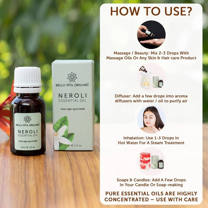Bella Vita Organic Neroli Essential Oil - Distacart
