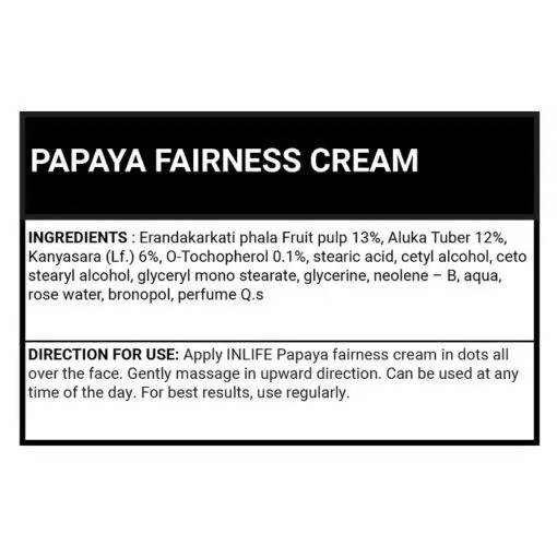 Inlife Papaya Fairness Cream