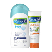 Thumbnail for Cetaphil Baby Gentle Wash & Shampoo & Sun Kids SPF 30+ Combo