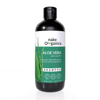 Nake Organica Aloe Vera Shampoo - Deep Cleansing - Distacart