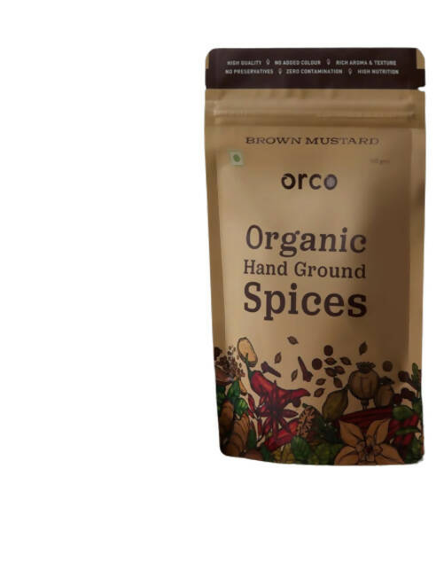 Orco Organic Brown Mustard Seeds - Distacart