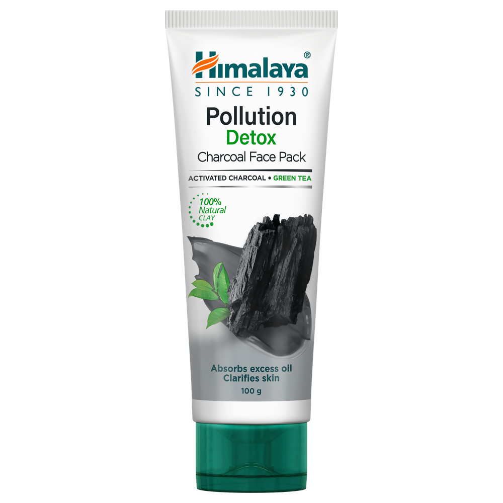 Himalaya Herbals Pollution Detox Charcoal Face Pack - Distacart