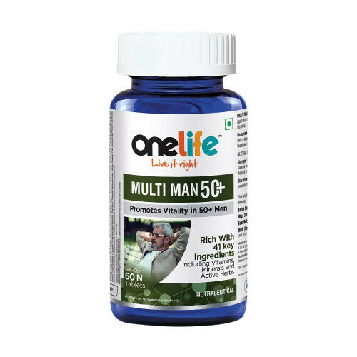 Onelife Multi Vitamin For 50+ Men Tablets - Distacart