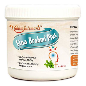 Hakim Suleman's Fina Brahmi Plus Capsules
