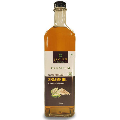 Jivika Naturals Cold Pressed Sesame Oil - Distacart