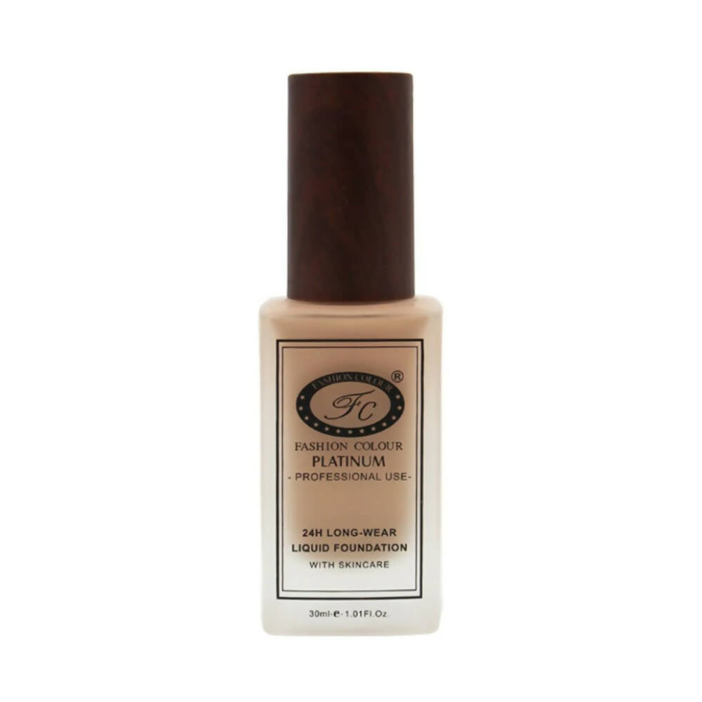 Fashion Colour 24HR Long Wear Liquid Foundation-Nude (Fair Skin Tone) - Distacart