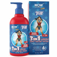 Thumbnail for Wow Skin Science Kids 3 in 1 Wash - Golden Warrior Wonder Woman Edition - Distacart