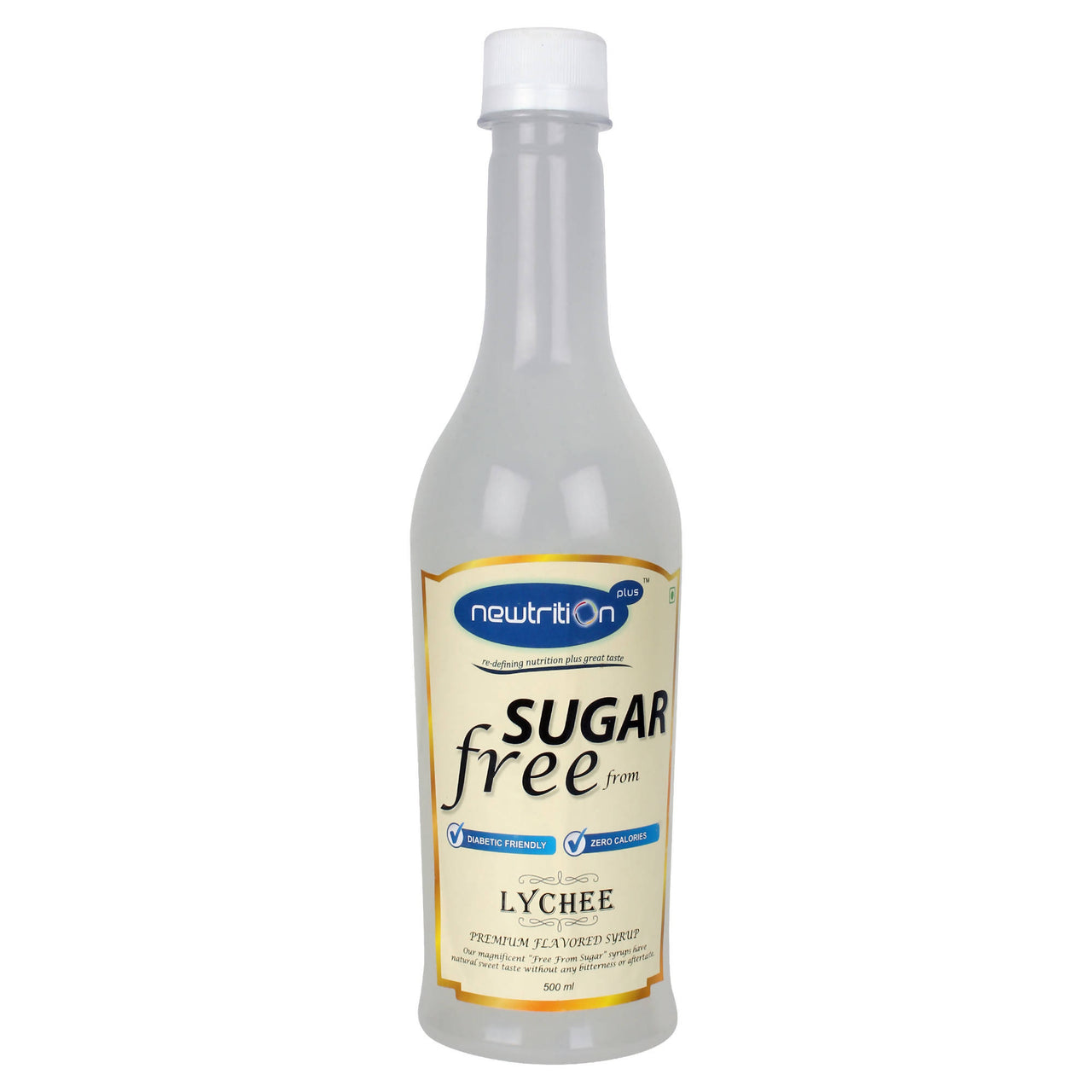 Newtrition Plus Sugar Free Mango + Lychee + Rose Syrup
