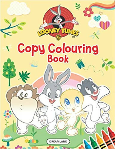 Dreamland Looney Tunes Copy Colouring Book - Distacart