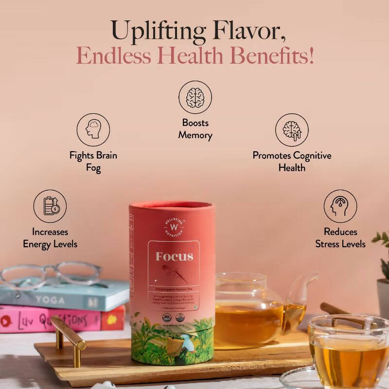 Wellbeing Nutrition Focus Herbal Tea - Distacart