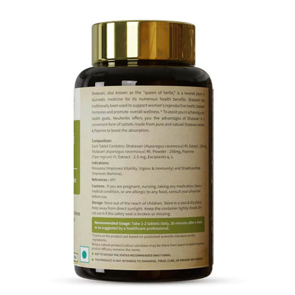 Neuherbs Shatavari Tablets for Women - Distacart
