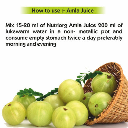 Nutriorg Amla Juice - Distacart