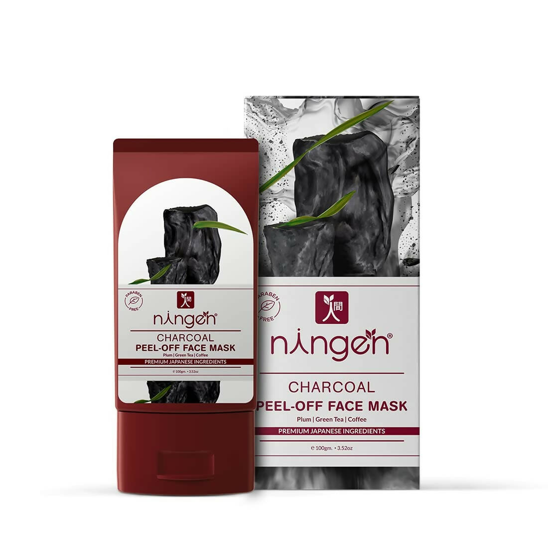 Ningen Charcoal Peel-Off Face Mask - Distacart