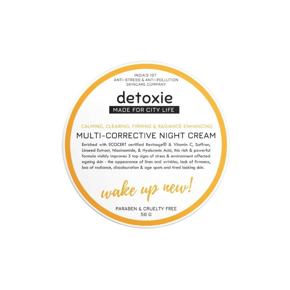 Detoxie Multi-Corrective Night Cream - Distacart