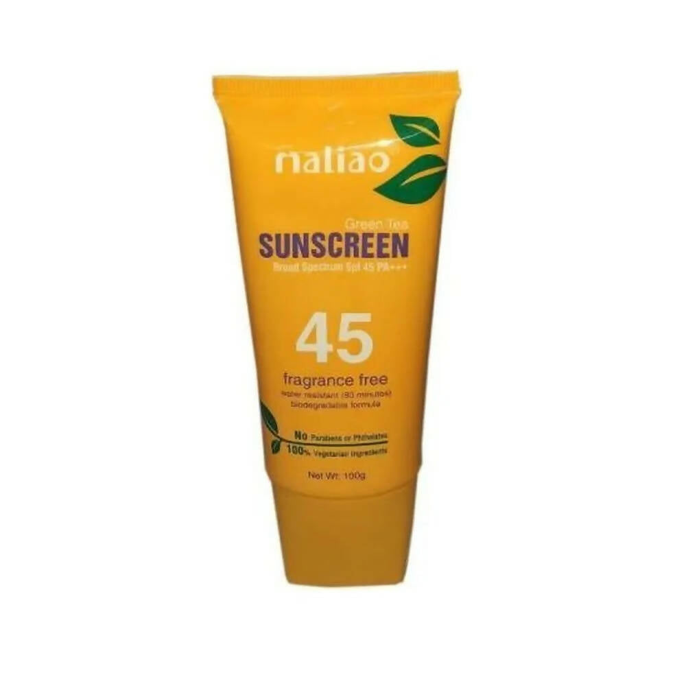 Maliao Professional Green Tea Sunscreen Lotion SPF 45 - Distacart