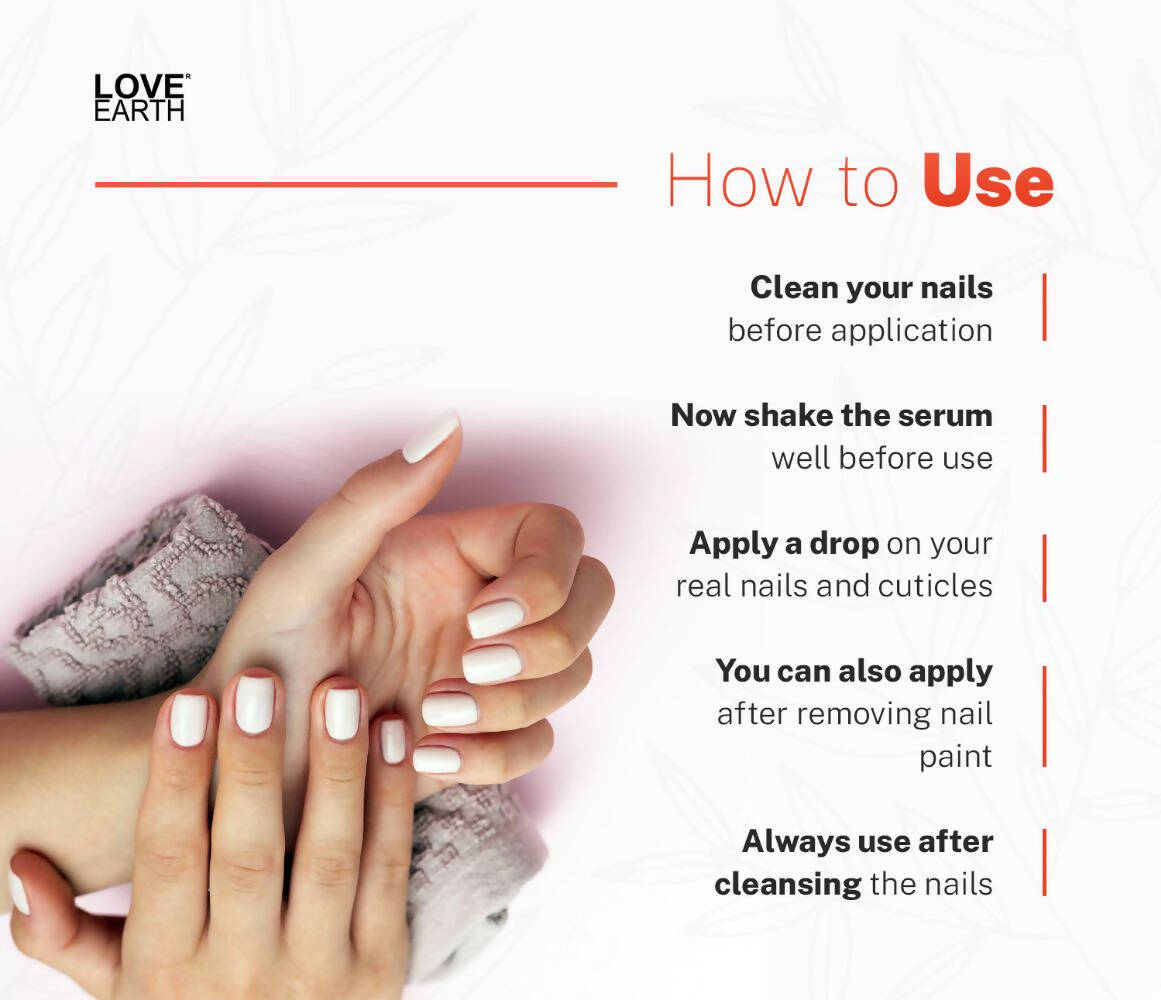 Love Earth Nail Growth Serum - Distacart