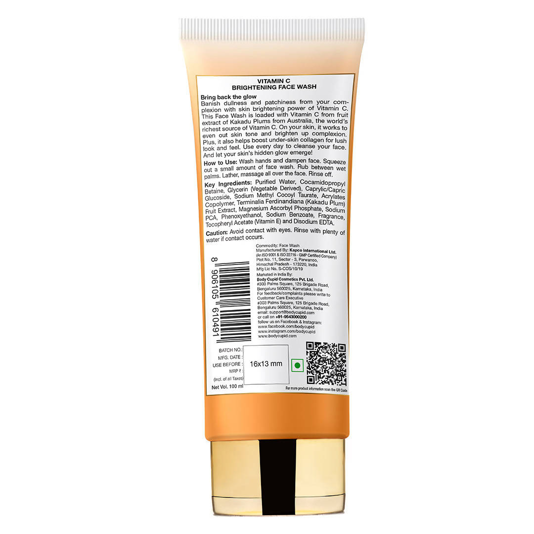 Body Cupid Vitamin C Brightening Face Wash