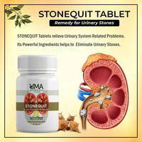 Thumbnail for Uma Ayurveda Stonequit Tablets - Distacart