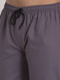 Thumbnail for Jainish Men's Grey Solid Cotton Track Pants ( JOG 011Grey ) - Distacart