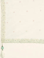 Thumbnail for House of Panchhi Sea Green Chinon Sequins and Zarkan embroidery Lehenga choli & Dupatta - Distacart