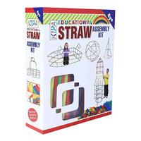 Thumbnail for Kipa Children's Puzzle Straw Assembly, Educational Play and Learn Plastic Building Construction, Stitching Assembly Straw Build Blocks Creative Toy - Distacart