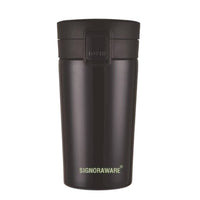 Thumbnail for Signoraware Hot Pour Coffeemate Insulated Mug Tumbler - 350 ml (Black) - Distacart