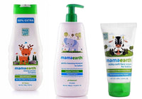 Thumbnail for Mamaearth Dusting Powder + Shampoo + Face Cream For Babies Combo Pack