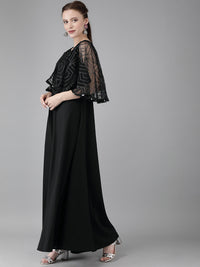 Thumbnail for Ahalyaa Women Cap Style Long Dress