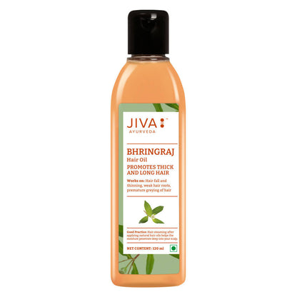 Jiva Ayurveda Bhringraj Hair Oil - Distacart