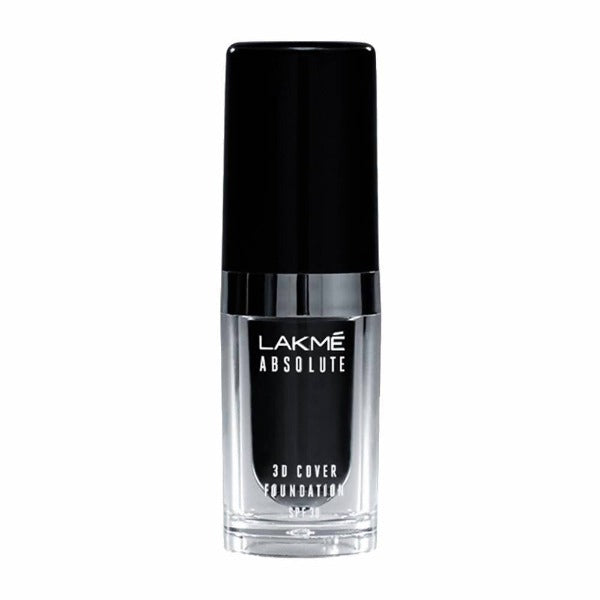 Lakme Absolute 3D Cover Foundation - Warm Natural (15 Ml) - Distacart