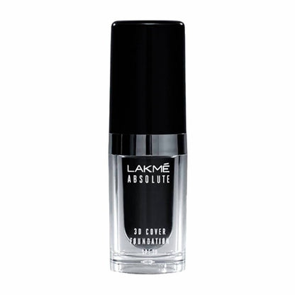 Lakme Absolute 3D Cover Foundation - Warm Natural (15 Ml) - Distacart