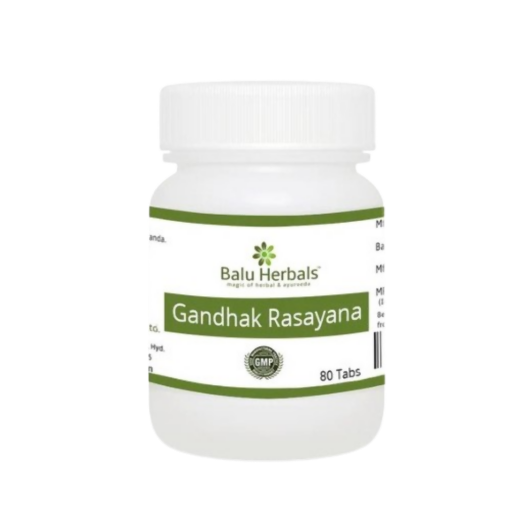 Balu Herbals Gandhak Rasayana Tablets - Distacart
