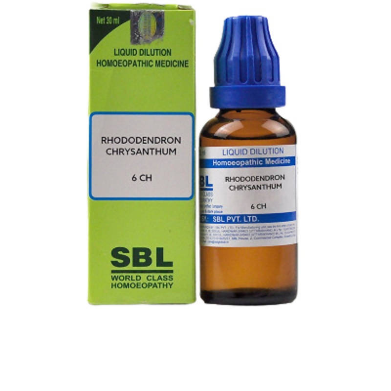 SBL Homeopathy Rhododendron Chrysanthum Dilution - Distacart