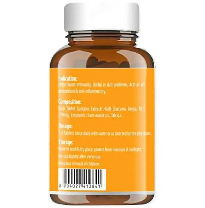 Baidyanath Kolkata Haldi Tablets - Distacart