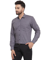 Thumbnail for Jainish Men's Cotton Solid Charcoal Grey Formal Shirt's ( SF 361Charcoal ) - Distacart
