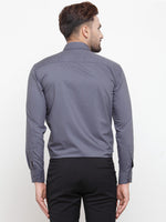 Thumbnail for Jainish Men's Cotton Solid Grey Formal Shirt's ( SF 361Grey ) - Distacart