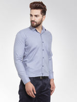 Thumbnail for Jainish Men's Cotton Solid Light Grey Formal Shirt's ( SF 361Light-Grey ) - Distacart
