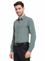 Thumbnail for Jainish Men's Cotton Solid Pista Green Formal Shirt's ( SF 361Pista ) - Distacart