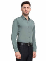 Thumbnail for Jainish Men's Cotton Solid Pista Green Formal Shirt's ( SF 361Pista ) - Distacart
