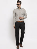 Thumbnail for Jainish Men's Cotton Solid Steel Grey Formal Shirt's ( SF 361Steel-Grey ) - Distacart
