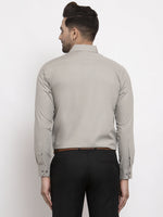 Thumbnail for Jainish Men's Cotton Solid Steel Grey Formal Shirt's ( SF 361Steel-Grey ) - Distacart
