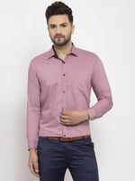 Thumbnail for Jainish Magenta Formal Shirt with black detailing ( SF 411Magenta ) - Distacart